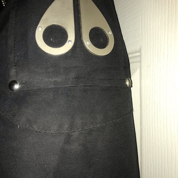 Moose Knuckles Women's Down filled Parka Black On Black Small Rare - Picture 4 of 14
